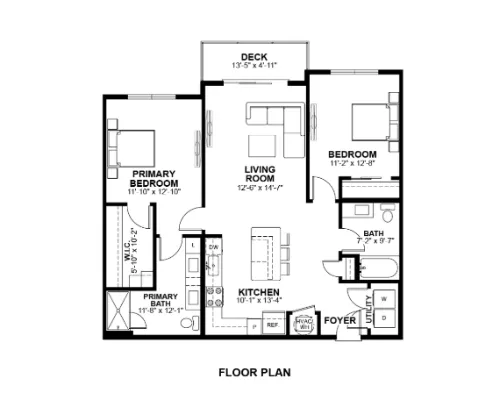 The Prescott floor plan 10