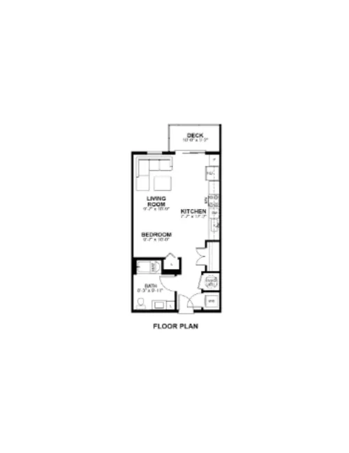 The Prescott floor plan 2