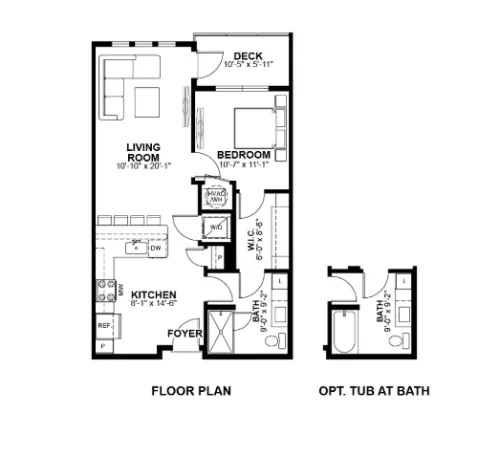 The Prescott floor plan 4