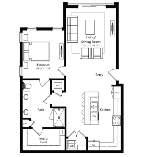 The Saint Mary floor plan 2