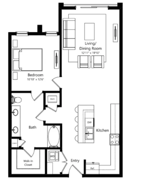 The Saint Mary floor plan 3