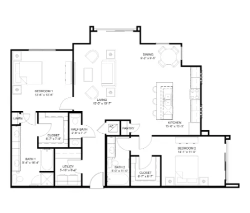 The Saint Mary floor plan 4