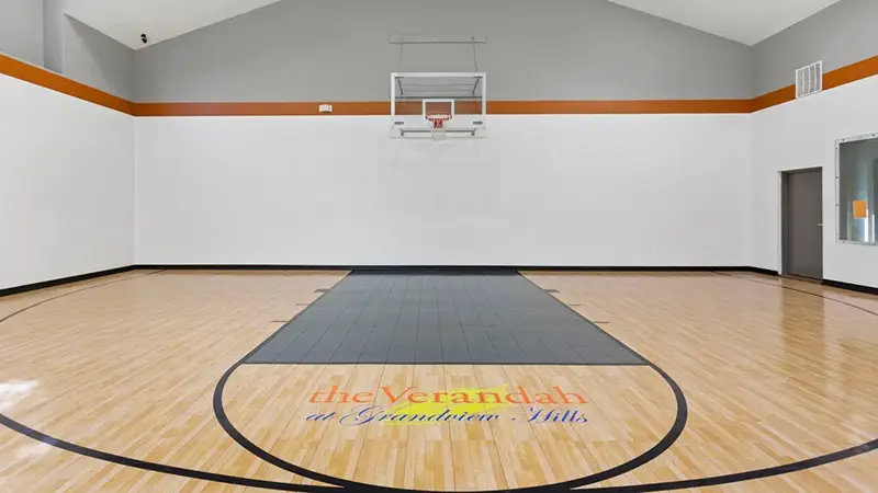 The Verandah Apartments Indoor Basketball Court