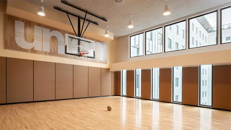 Union on 24th Apartments Indoor Basketball Court