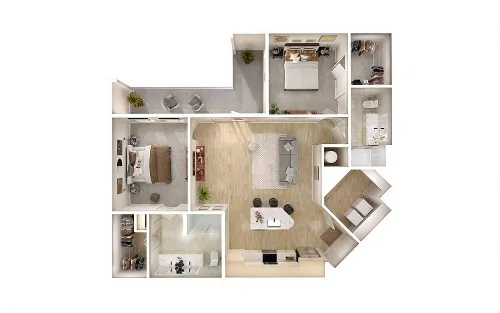 Windsor South Congress floor plan 12