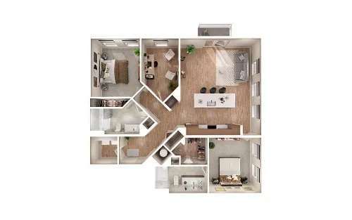 Windsor South Congress floor plan 13