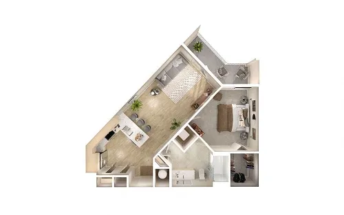 Windsor South Congress floor plan 4