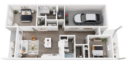 Cadia Sherman Dallas Apartment Floor Plan 3