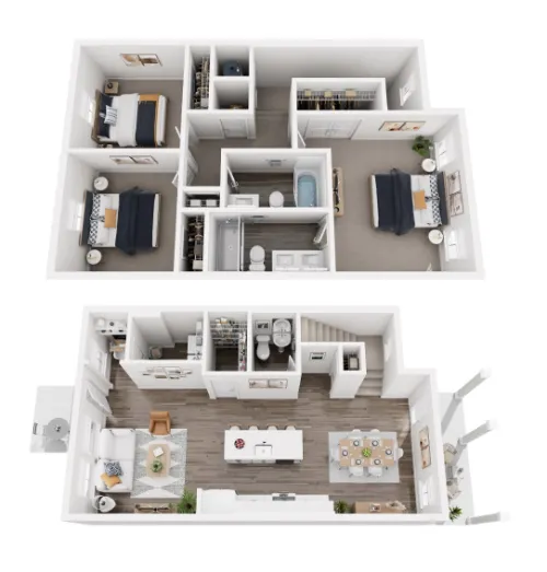 Cadia Sherman Dallas Apartment Floor Plan 6