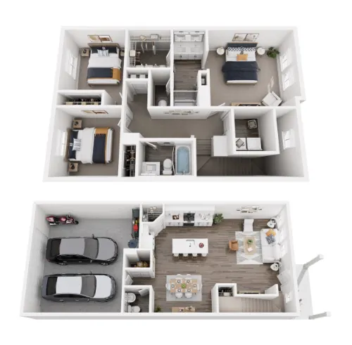 Cadia Sherman Dallas Apartment Floor Plan 7