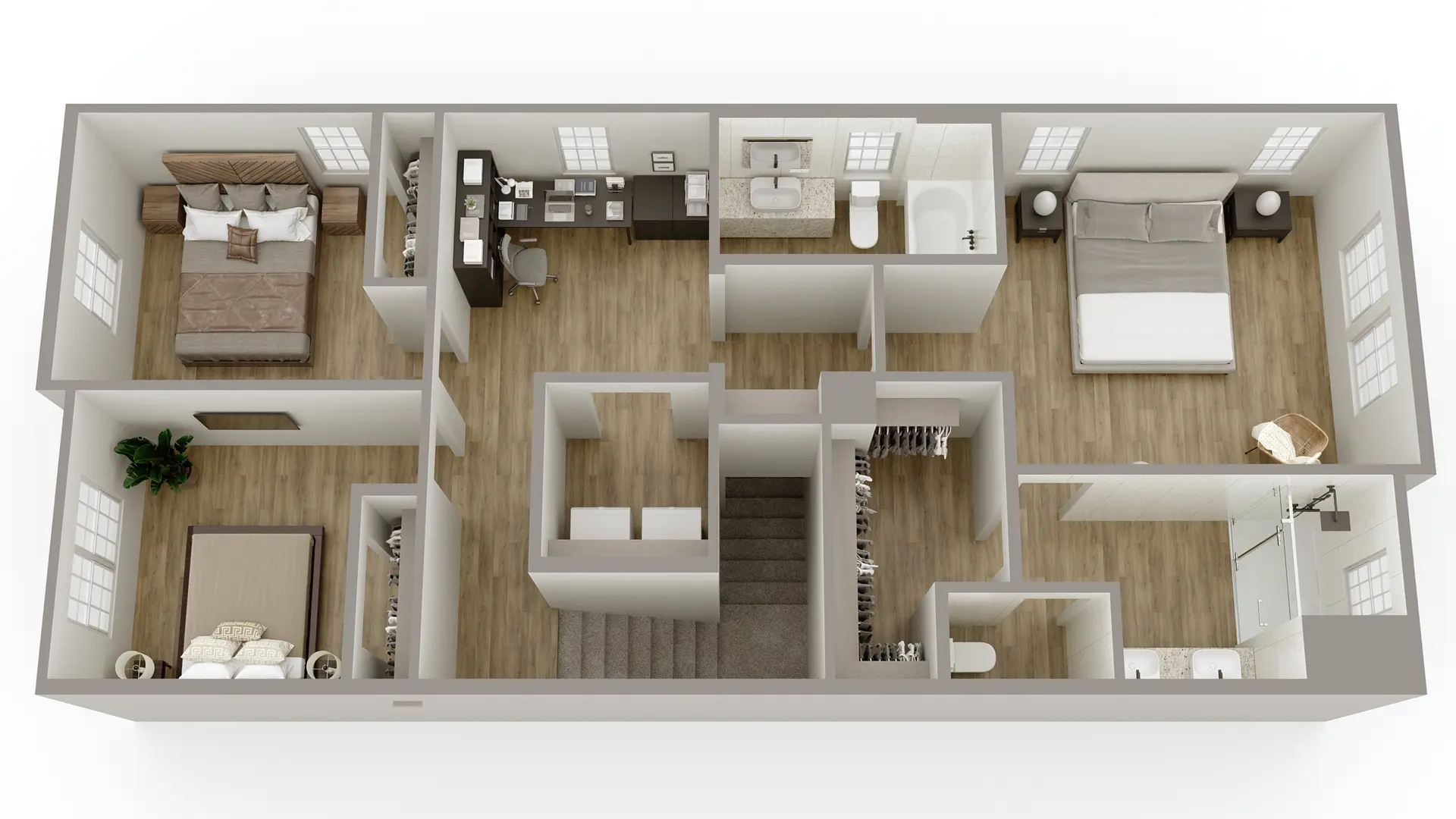 Millers at Elyson Houston Apartment Floor Plan 6