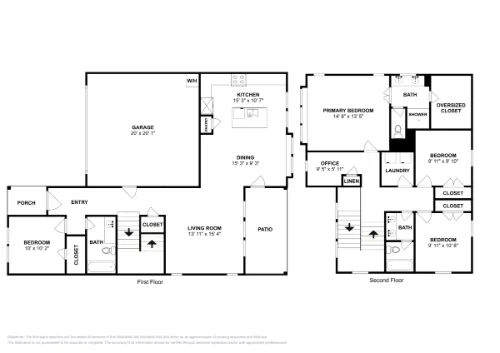 Tricon Peek Road Apartment Houston Floor Plan 3