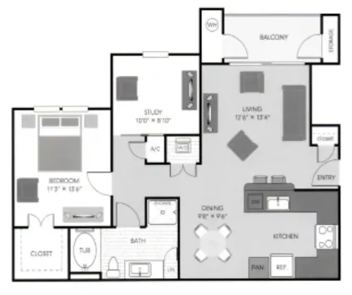Berkshire Santal floorplan 3