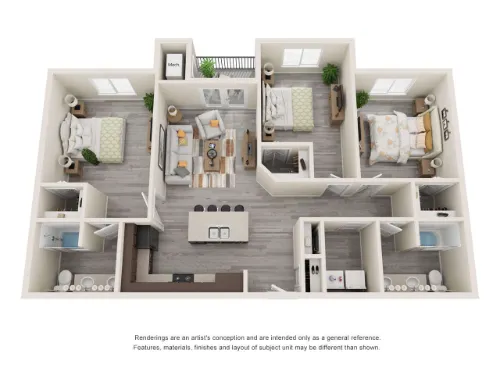 Bridge at Canyon View floorplan 3