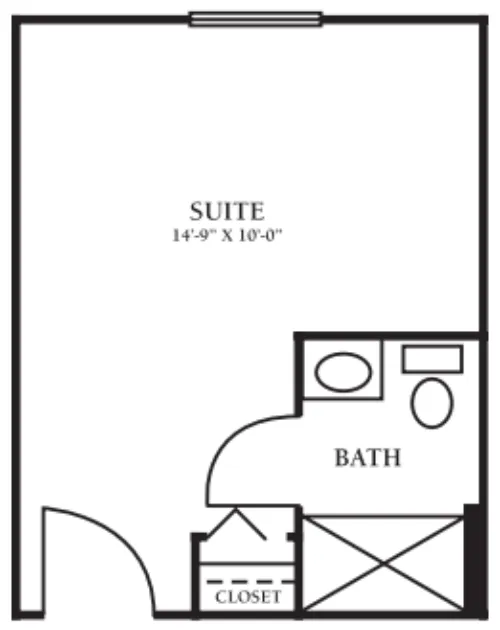 Brookdale Westlake Hills floorplan 1