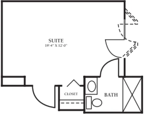 Brookdale Westlake Hills floorplan 3