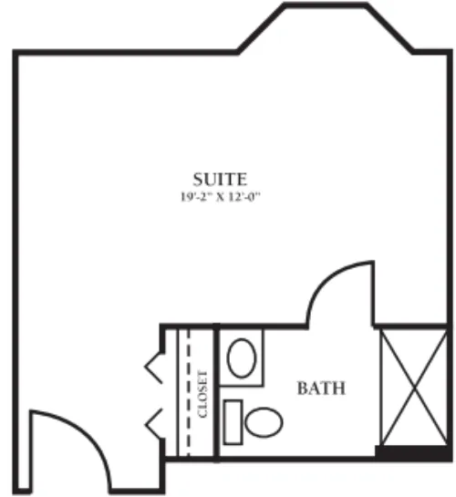 Brookdale Westlake Hills floorplan 4
