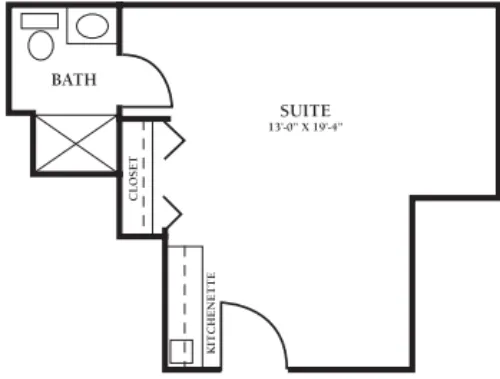 Brookdale Westlake Hills floorplan 5