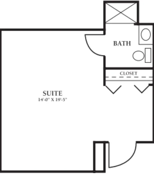 Brookdale Westlake Hills floorplan 6
