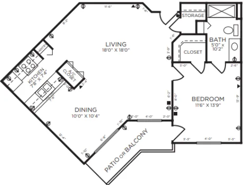 Brookdale Westlake Hills floorplan 9
