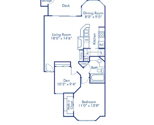 Camden Gaines Ranch floorplan 4