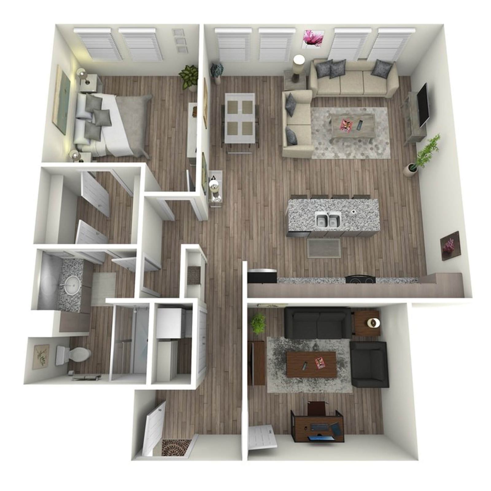 Edison Austin floorplan 1