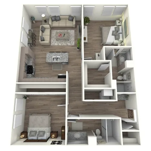 Edison Austin floorplan 6