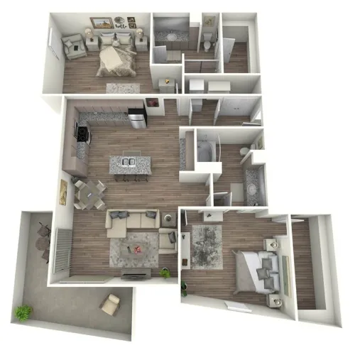 Edison Austin floorplan 7
