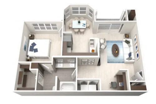 Ethos Apartment floor plan 3