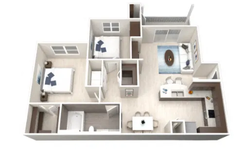 Ethos Apartment floor plan 4