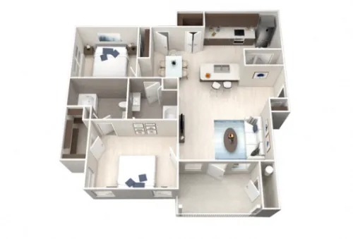 Ethos Apartment floor plan 6