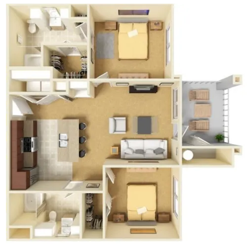 Landmark Conservancy floorplan 6