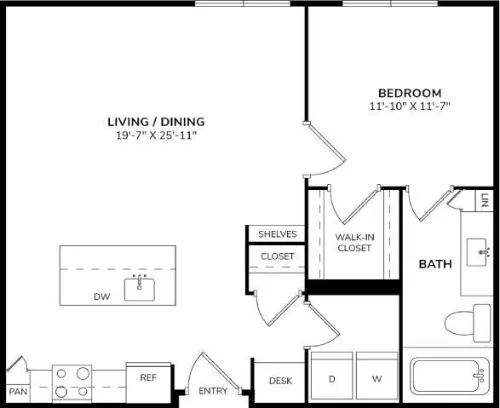 Windsor South Lamar floorplan 10