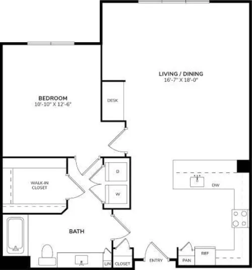 Windsor South Lamar floorplan 5