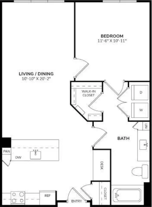 Windsor South Lamar floorplan 6