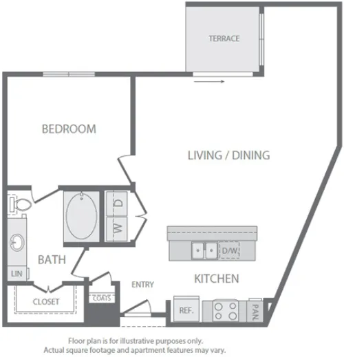 Windsor South Lamar floorplan 7