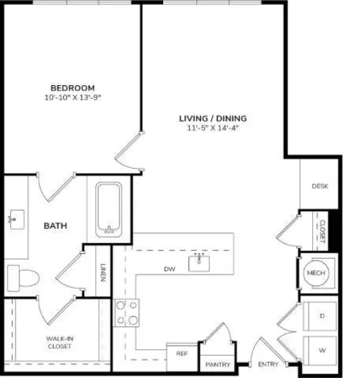 Windsor South Lamar floorplan 9