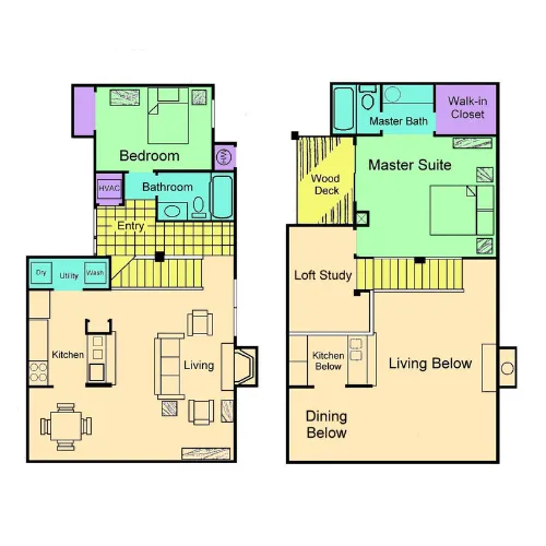 Woodwillow Townhomes floorplan 5