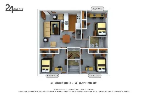 24 Longview floorplan 3