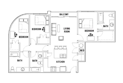 Crest at Pearl floor plan 23