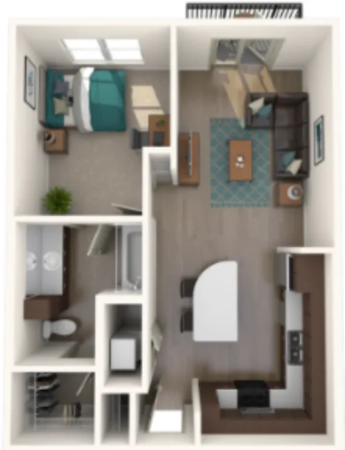 GrandMarc Austin floorplan 4