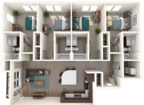 GrandMarc Austin floorplan 7