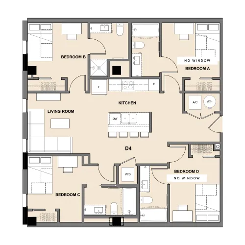 Inspire on 22nd floorplan 11