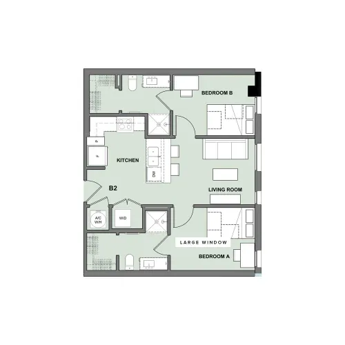 Inspire on 22nd floorplan 2