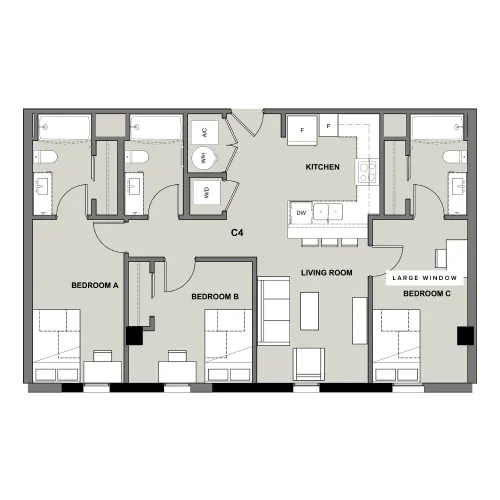 Inspire on 22nd floorplan 6