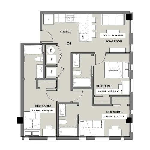 Inspire on 22nd floorplan 7
