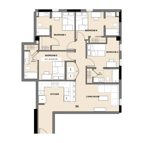 Inspire on 22nd floorplan 8