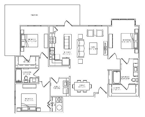 Ocotillo Apartments floorplan 11