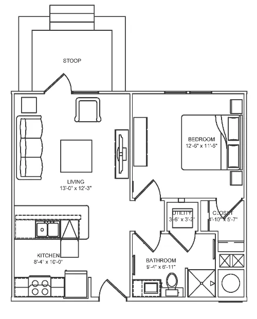 Ocotillo Apartments floorplan 13