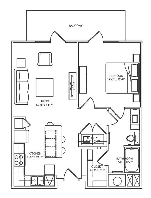 Ocotillo Apartments floorplan 7